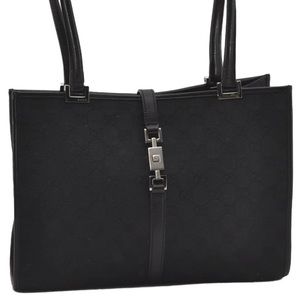 GUCCI GG Canvas Jackie O Tote Bag